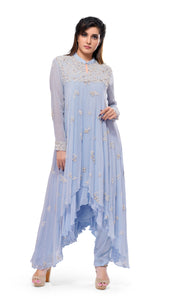 Opal Asymmetric Kurta Set