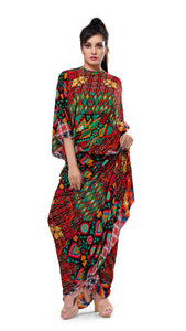 Geometric & Abstract Print Kaftan