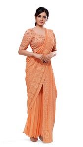 Summer Chikan Saree