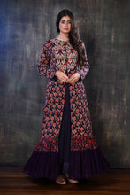 Load image into Gallery viewer, Hand Zardosi Work Royal Jacket With Georgette Inner
