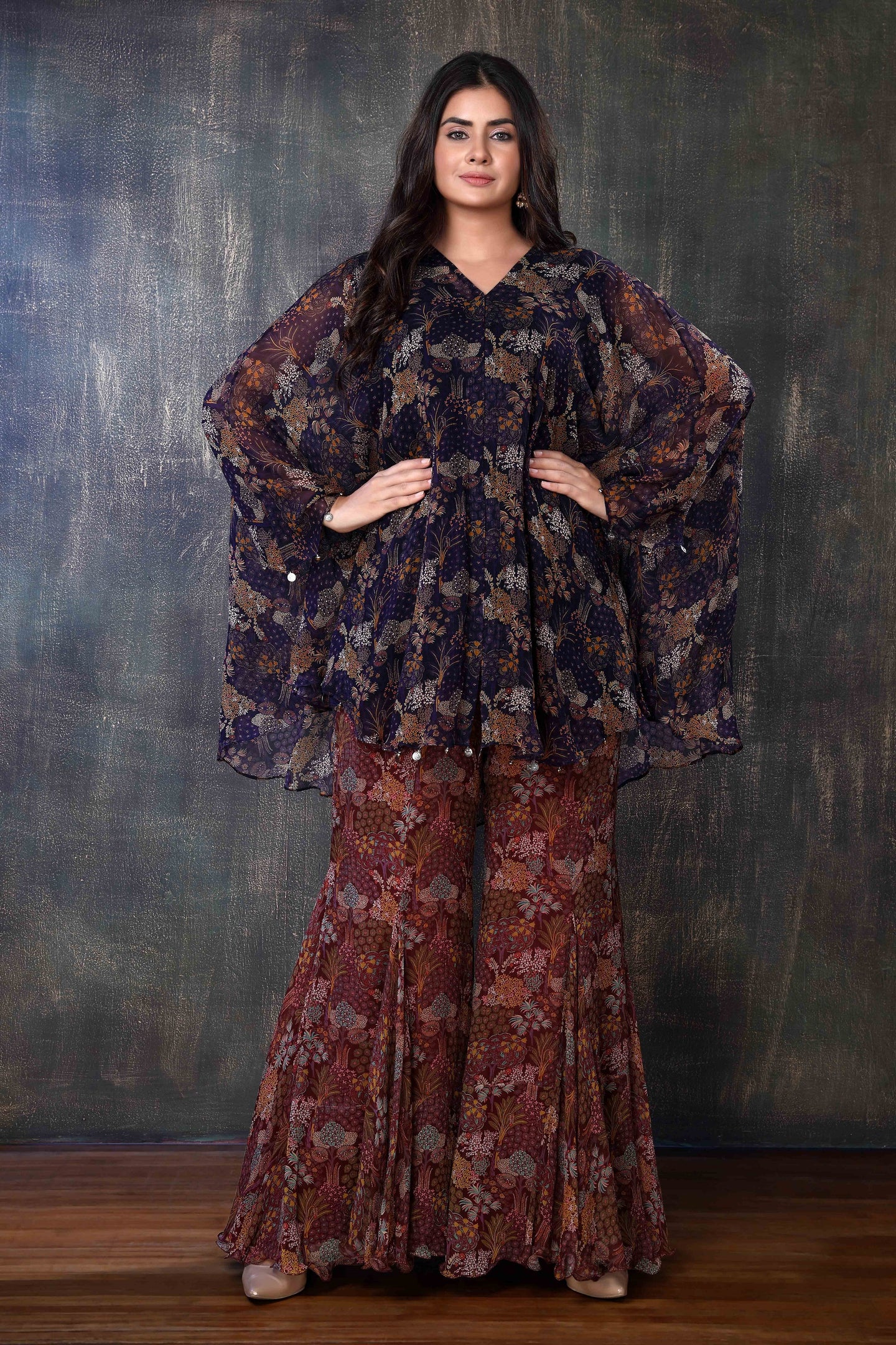 Printed Tunic And Sharara