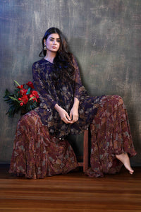 Printed Tunic And Sharara