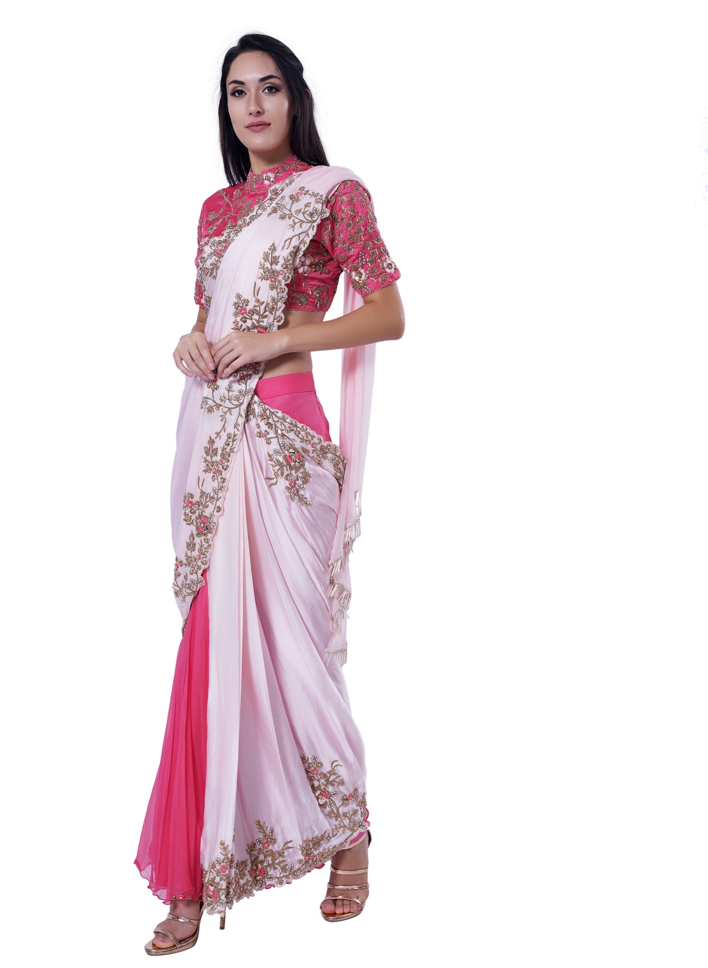 Floral Mughul Royal Saree