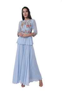 Peplum Bird Sharara