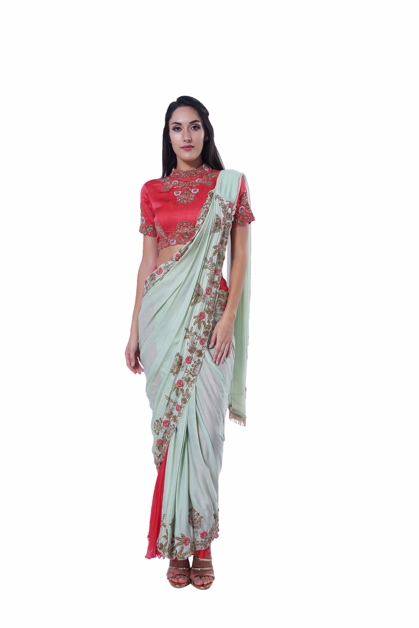 Mughul Carmen Saree